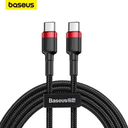 Thumbnail Cáp Sạc Nhanh 2 đầu C Baseus Dây đầu C sang Type-C PD 60W cho Samsung S21 S10 A21 1