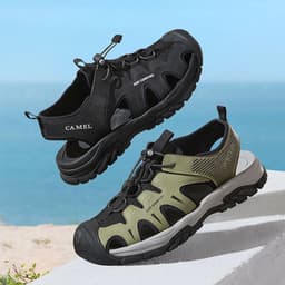 Thumbnail Xăng đan Nam Ngoài Trời CAMEL CROWN Thể Thao Giải Trí Giày Đi Biển Chống Trơn Trượt 2