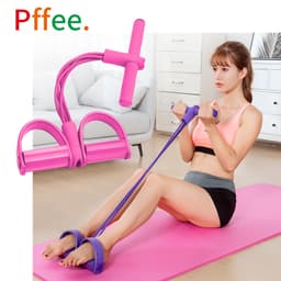 Thumbnail Đai kháng lực PFFEE 4 sợi co giãn dùng tập thể hình chuyên dụng 1