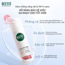 Thumbnail Kem chống nắng INOHERB Gentian 58g SPF50+ PA++++ 1