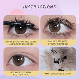 Thumbnail Mascara GECOMO Tẩy Trang Lông Mi Tiện Dụng Chất Lượng Cao 3