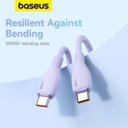 Thumbnail Dây cáp sạc nhanh BASEUS USB C PD 100W thích hợp cho laptop phone 15 4
