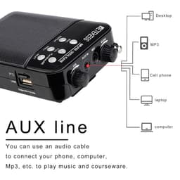 Thumbnail Hệ Thống Khuếch Đại Âm Thanh Không Dây Mini Retekess TR619 PA TT123 TR503 2.4G Kèm Mic Dùng Cho Giảng Dạy 3