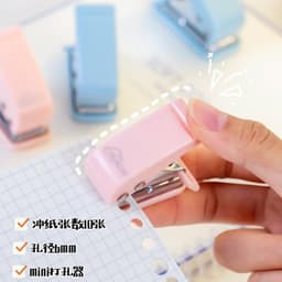 Thumbnail Dụng Cụ Đục Lỗ Mini 6mm Kèm Vòng Treo Thẻ Ảnh Tiện Dụng 2
