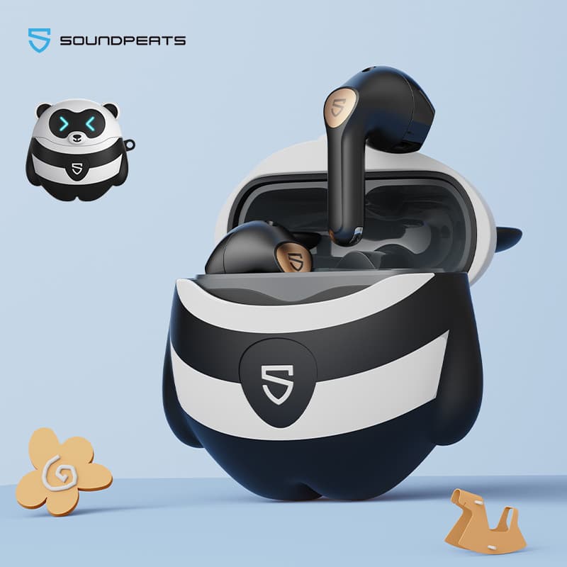 Ảnh Hộp bảo vệ Panda tùy chỉnh SoundPEATS Air4 Air4 Lite (Chỉ có vỏ bảo vệ, không có nút tai) 1