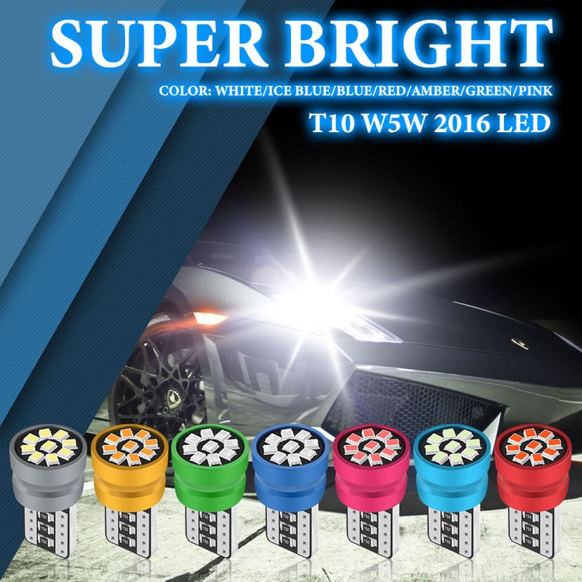 Ảnh Bóng đèn led LYMOYO T10 W5W ánh sáng trắng 6000K cho biển số xe hơi 4