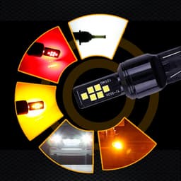 Thumbnail Đèn Led Phanh Xe Ô Tô Py21W P21W Py21W P21 / 5w Led T20 1157 Bay15D Ba15S 7440 W21W T15 Bau15S 3030 2
