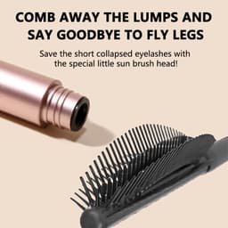 Thumbnail Mascara MAANGE màu đen chuốt mi cong dài dày chống nước và mồ hôi 4
