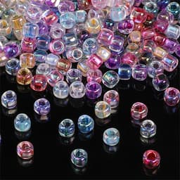 Thumbnail Set 140 Hạt Gạo Thủy Tinh Nhuộm Màu Chất Lượng Cao Dùng Làm Trang Sức DIY 4