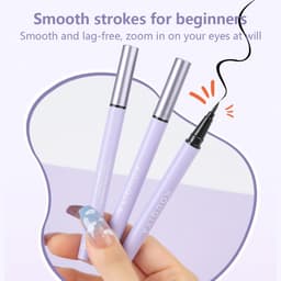 Thumbnail Bút kẻ mắt MAANGE dạng lỏng chống thấm nước lâu trôi nhanh khô 4