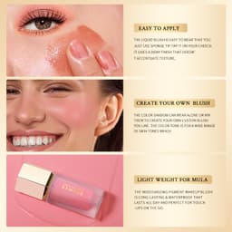 Thumbnail Kem má hồng KIMUSE 7 màu dạng lỏng tùy chọn đẹp mắt 50g 2