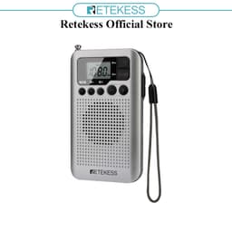 Thumbnail Radio Retekess Tr106 Fm Am Di Động Với Màn Hình Lcd Điều Chỉnh Kỹ Thuật Số Có Loa Giắc Cắm Tai Nghe Và Chức Năng Đồng Hồ 1