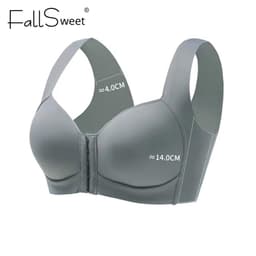 Thumbnail FallSweet 34-48 Áo lót Bigsize nâng ngực không gọng móc cài phía trước có size nữ Đệm mỏng #217 4
