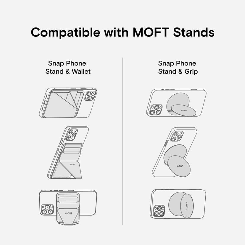 Ảnh MOFT Magnetic Ring Vòng Nam Châm Mỏng Với Phụ Kiện Nam Châm Mạnh Cho Điện Thoại Thông Minh MagSafe 4