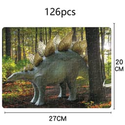 Thumbnail Đồ chơi ghép hình Leqiazhixing-07 câu đố giáo dục 126 mảnh dành cho trẻ em 4