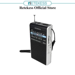 Thumbnail Đầu máy Radio RETEKESS PR15 FM AM NOAA kiểu dáng mini cầm tay có cảnh báo thời tiết chuyên dụng 1