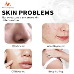 Thumbnail MeiYanQiong Xà bông rửa mặt  than tre đen loại bỏ mụn đầu đen kiềm dầu se khít lỗ chân lông lớn hiệu quả 3