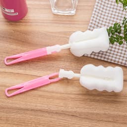 Thumbnail Bàn Chải Vệ Sinh Cốc Nước Cán Dài 21.5cm Tiện Dụng 2