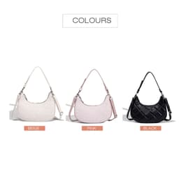 Thumbnail David Jones Paris Nữ Kích Thước Nhỏ Cứng Hobo Túi Đeo Ngang Túi Đeo Vai pu Da Nữ Mềm Mại Và Mỏng Túi 2