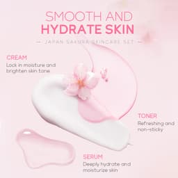 Thumbnail Bộ 5 sản phẩm chăm sóc da mặt LAIKOU làm sáng và trẻ hóa làn da chiết xuất hoa anh đào 4