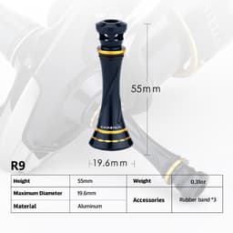 Thumbnail Máy câu cá GOMEXUS R9 cho Shimano Stella SW Twin Power stradic Saragosa Daiwa Saltiga Certate cỡ 4000-6000 2