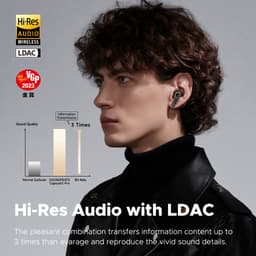 Thumbnail Tai nghe không dây SOUNDPEATS Capsule 3 Pro Bluetooth 5.3 LDAC ANC trong suốt chống ồn 1