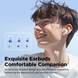 Thumbnail Tai nghe Bluetooth 5.3 SoundPEATS Clear âm thanh hay và phụ kiện 3