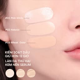 Thumbnail Kem BB O.TWO.O kiềm dầu chống thấm nước lên đến 12 giờ độ che phủ tốt mềm mịn 82g 3