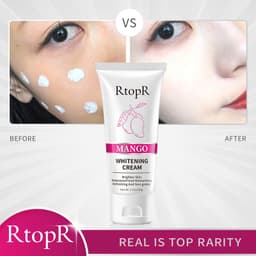 Thumbnail Kem Dưỡng RtopR Che Khuyết Điểm Dưỡng Ẩm Chống Thấm Nước Làm Trắng Da Tự Nhiên Nâng Tông Da Có Hiệu Quả Cao Cấp dưỡng trắng da mặt Mango Whitening Cream（60g） 3