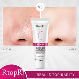 Thumbnail Mặt Nạ Vàng RtopR Sâu làm sạch lỗ chân lông co lại Loại bỏ mụn đầu đen Kiểm Soát Dầu Làm Trắng 40g 3