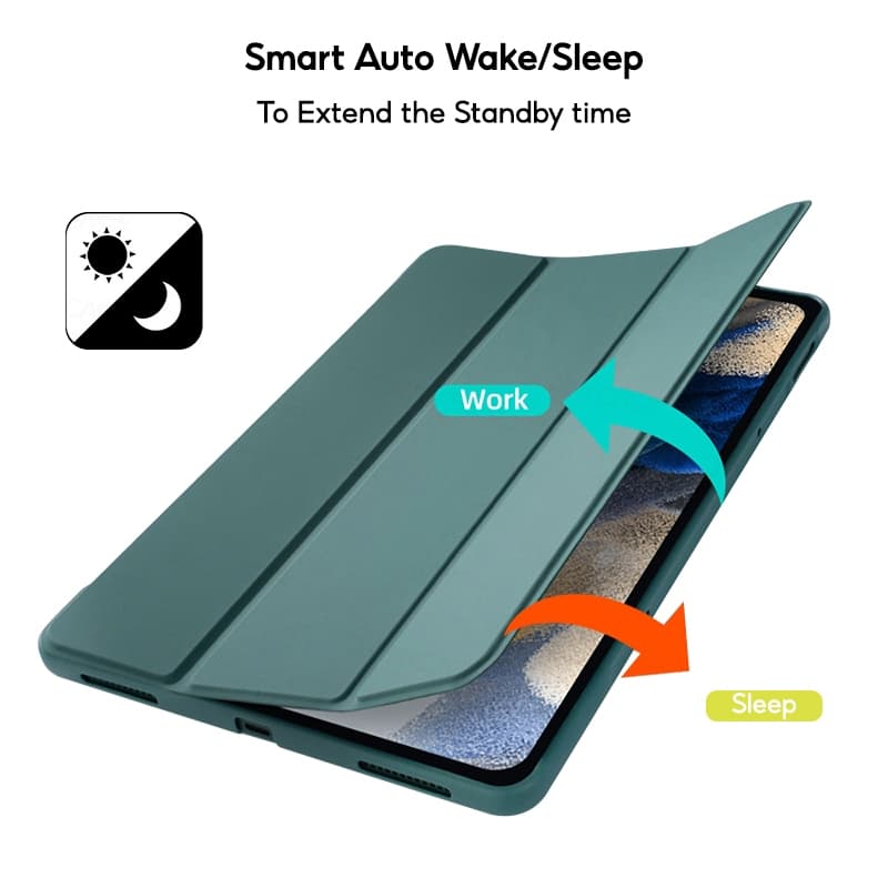 Ảnh TBTIC Cho Samsung Galaxy Tab S10 S9 FE S6 Lite 10.4 P620 P610 P615 P613 P619 A9 Plus A7 Lite 8.7 T225 10.4 T500 A8 10.5 X200 S7 11 T870 T875 S8 11 X700 Bao Da Lật 3
