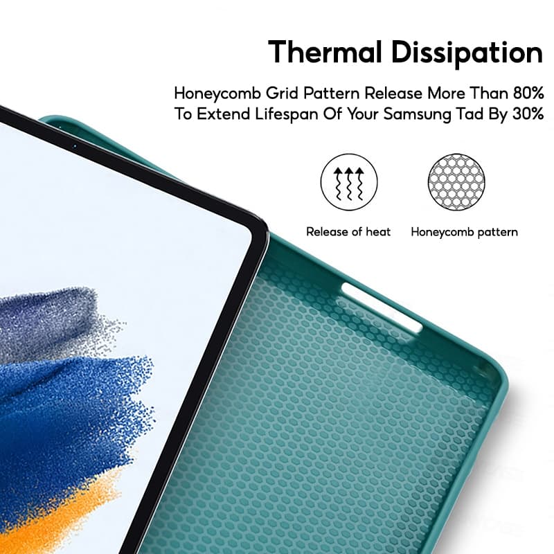 Ảnh TBTIC Cho Samsung Galaxy Tab S10 S9 FE S6 Lite 10.4 P620 P610 P615 P613 P619 A9 Plus A7 Lite 8.7 T225 10.4 T500 A8 10.5 X200 S7 11 T870 T875 S8 11 X700 Bao Da Lật 2