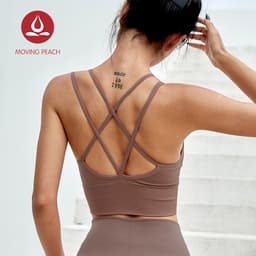 Thumbnail Áo ngực thể thao t MOVING PEACH thoáng khí thời trang cho nữ 4
