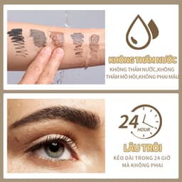 Thumbnail Gel kẻ lông mày KIMUSE chống nước lâu phai 5 màu sắc tùy chọn 2