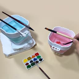 Thumbnail Xô đựng màu nước SEAMIART mini có thể gấp gọn tiện dụng 4