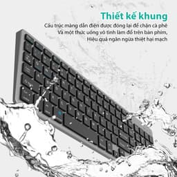 Thumbnail Bàn phím bluetooth không dây GOOJODOQ 102 phím/chuột không dây cho laptop máy tính để bàn chính hãng 2