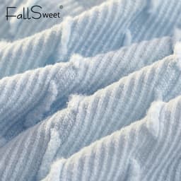 Thumbnail Quần lót cotton FALLSWEET không đường may cạp vừa màu trơn thoáng khí gợi cảm cho nữ 4