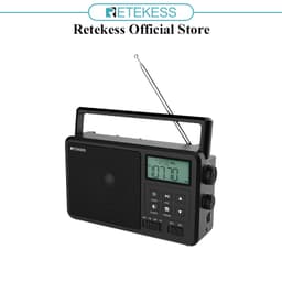 Thumbnail Radio bluetooth retekess tr638 Có Màn Hình lcd Cho Người Lớn Tuổi 1