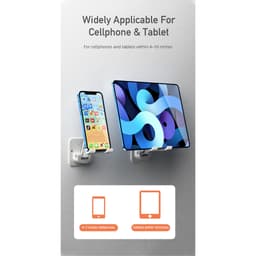 Thumbnail Giá đỡ điện thoại Awei X36 Treo tường Có thể điều chỉnh đa năng cho nhà bếp phòng tắm chính hãng 4