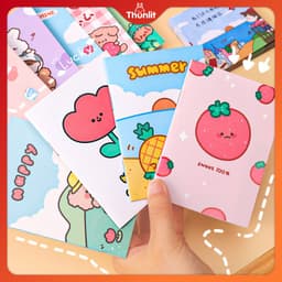 Thumbnail 【Giá sỉ】Sổ Tay mini 16 Tấm Họa Tiết Hoạt Hình Dễ Thương Dành Cho Học Sinh Mẫu Giáo 3
