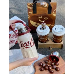 Thumbnail Insulated cup Germ capacity 800ml 316 grade stainless steel material Coca Cola Co branded sports Cup 4