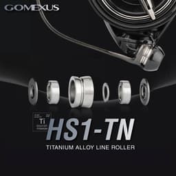Thumbnail Gomexus D109 Con lăn dây máy câu Shimano hợp kim titan Vòng Bi Thích Hợp Quay Câu Cá Phụ Kiện Mịn Xoay Cao Độ Cường Lực Cao 1