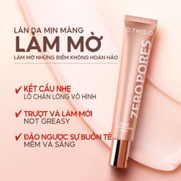 Thumbnail Kem lót O.TWO.O trang điểm nền tự nhiên kiềm dầu chuyên dụng 20ml 4