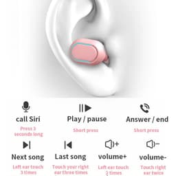 Thumbnail Tai nghe nhét tai mini VITOG E7s Bluetooth 5.3 chống nước giảm tiếng ồn thông minh cho Samsung Huawei Xiaomi 3
