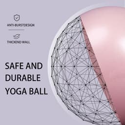 Thumbnail MOVING PEACH Bóng Tập Yoga Chống Trượt Bằng Nhựa PVC Thân Thiện Với Môi Trường 3