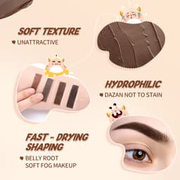Thumbnail Gel Kẻ Lông Mày BANXEER Chống Nước Bền Màu Suốt 24 Giờ Với 4 Màu Tùy 3