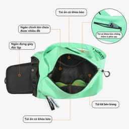 Thumbnail Tigernu 8890 Túi tập thể dục thể thao công suất lớn Túi du lịch giải trí 3