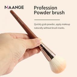 Thumbnail Bộ cọ trang điểm 9 cây MAANGE chuyên nghiệp cọ má hồng, phấn mắt, cọ che khuyết điểm chuyên nghiệp 51129 4