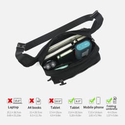 Thumbnail Tigernu 8906 Túi đeo vai ngoài trời nhẹ thiết kế túi đeo chéo đa năng dung tích lớn 4