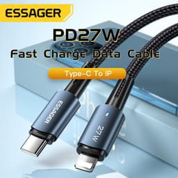 Thumbnail Essager 27w PD USB c sang Lcáp sạc nhanh cho ip Type c cho dây 1